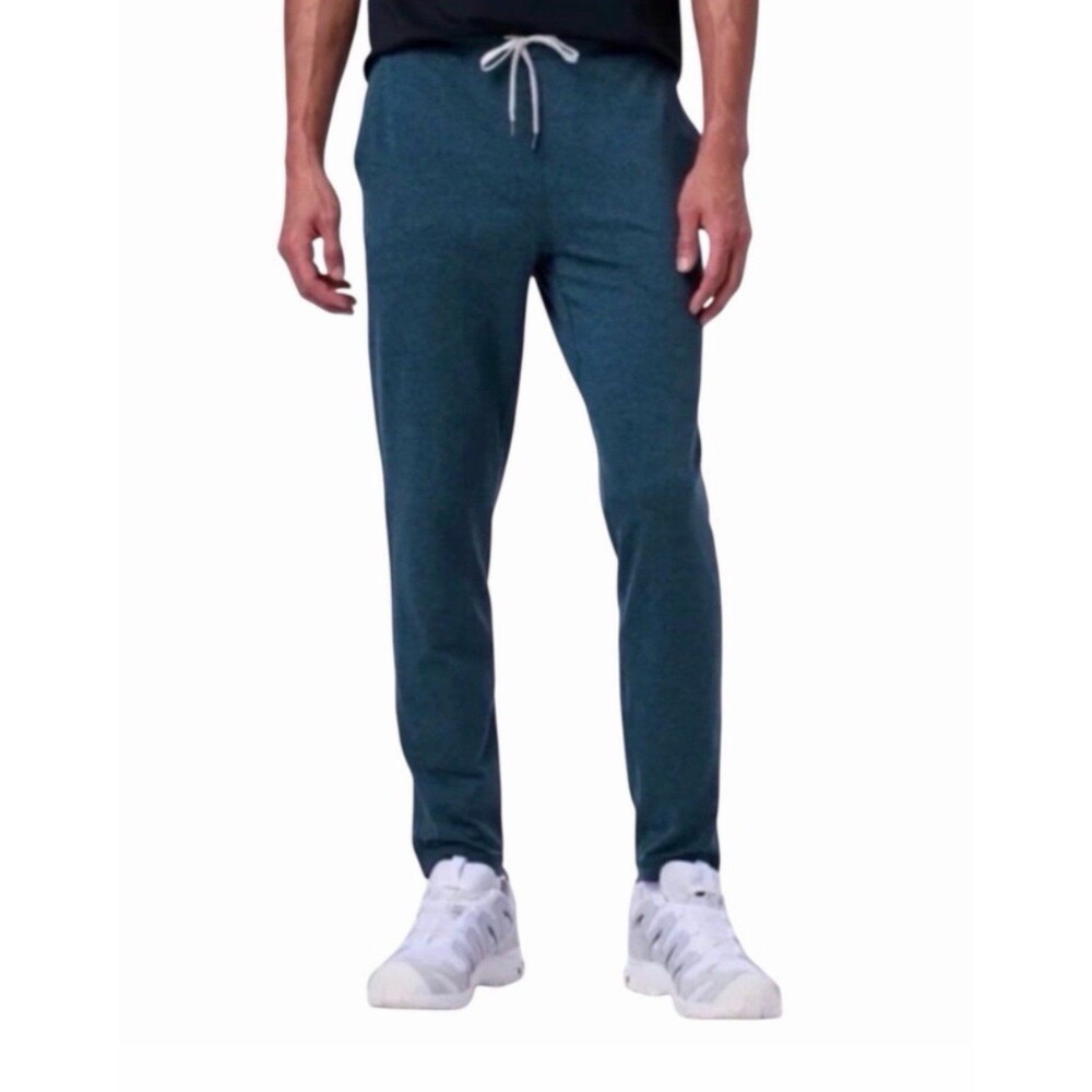 Vuori Ponto Performance Pants - Dreamknit Large Heathered Teal